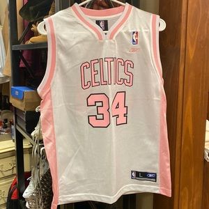 Girls Boston Celtics Paul Pierce Reebok Jersey